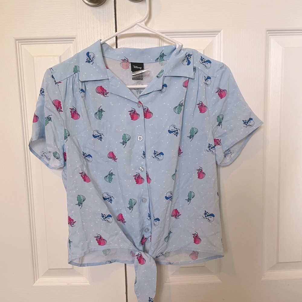 Box Lunch Disney Sleeping Beauty Godmothers Blouse